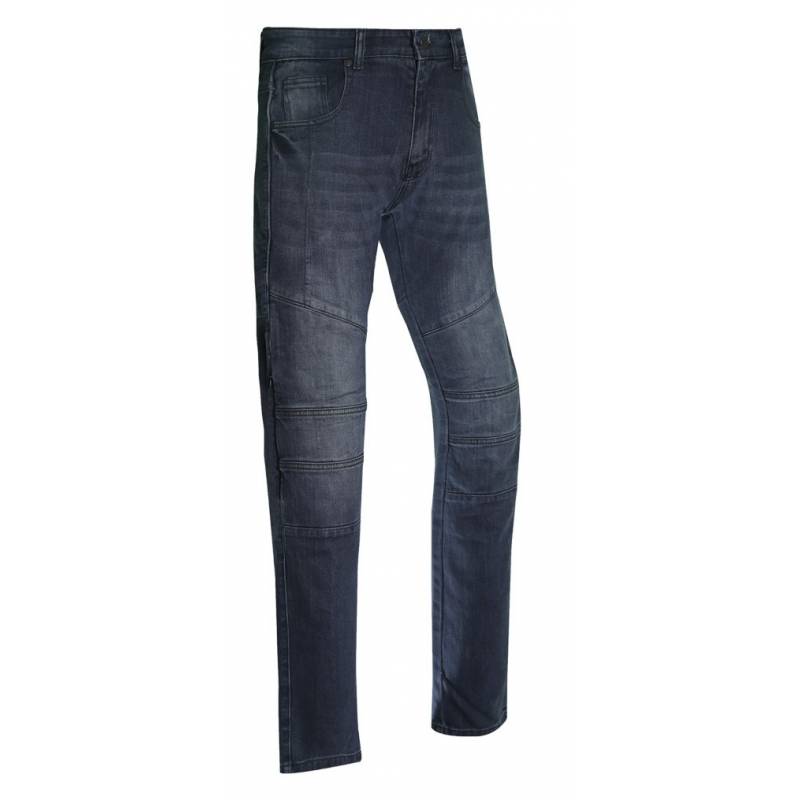 Bela Tom Jeans vaqueros Kevlar moto Negro/gris