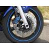 Pegatina Vinilo Rueda Wheel Stripe Azul