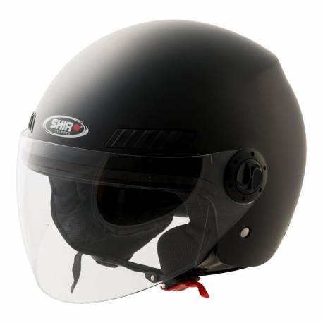 Casco Jet Shiro SH-62 Negro Mate