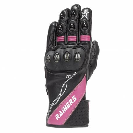 Guante Rainers Belen Chica Impermeable Negro