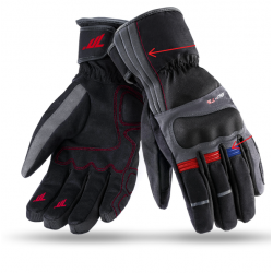 Guantes Seventy SD-T5 IMPERMEABLES TOURING HOMBRE GREY/RED/BLUE