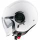 Casco Jet Mt Sv Viale blanco Con visor solar