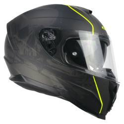 Casco Integral CGM 321 Atom Skull Fluor