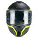 Casco Integral CGM 363X SHOT RUN Nero Giallo fluo opaco