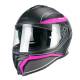 Casco Integral CGM 363X SHOT RUN Nero Fucsia fluo opaco