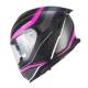Casco Integral CGM 363X SHOT RUN Nero Fucsia fluo opaco