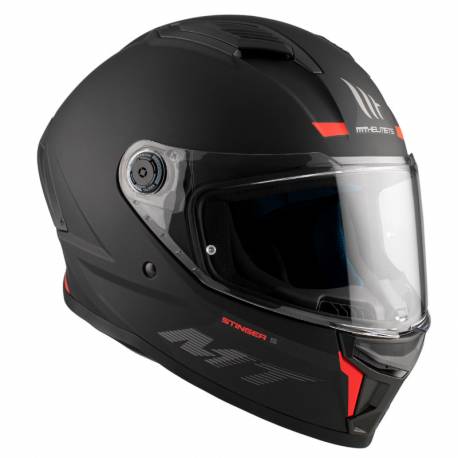 Casco Integral STINGER 2 SOLID A1 MATT BLACK