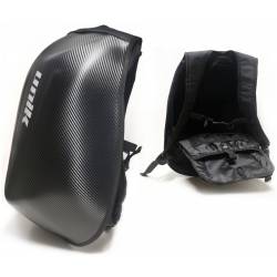 Mochila dura de moto Unik Acabado Carbono
