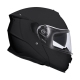 Casco Modular Shiro Discover Solid Negro Mate