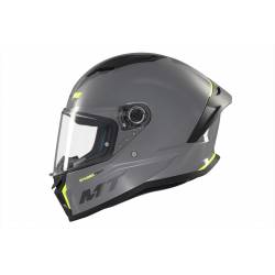 Casco Integral STINGER 2 SOLID A1 GRIS BRILLO