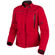 Cazadora de Moto softshell Moore Latitude Lady Rojo