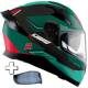 Casco Integral Shiro Katana ORBE Verde