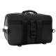 Par de Alforjas semi -rígida X-PLOR negro mate 25L