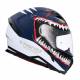 CASCO INTEGRAL SHIRO CASCO HUNTER SHARK AZUL