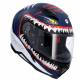 CASCO INTEGRAL SHIRO CASCO HUNTER SHARK AZUL