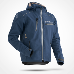 Cazadora casual 1UP4D Moto Medusa Denim Blue