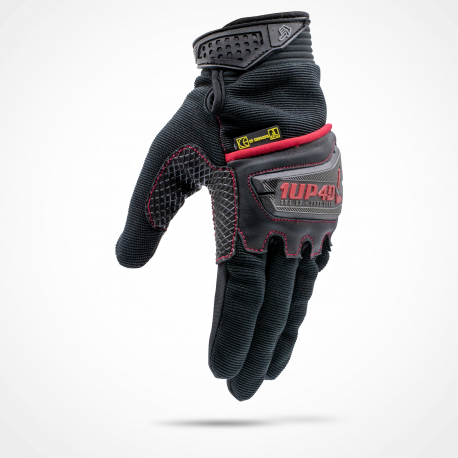 GUANTES 1UP4D MEDUSA MUJER ROJO