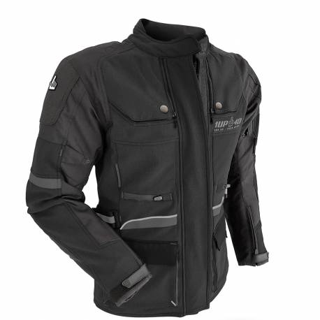 Cazadora Adventura 1UP4D Athena Black Grey