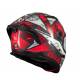 Casco integral BRAKER SV FURY C5 BRILLO Rojo