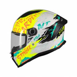 Casco Integral Mt STINGER 2 ardent Fluor