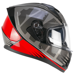 Casco Integral SKa-p 3MHG SPEEDER SPORT Rojo