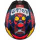 CASCO AXXIS FENIX ANGRY FACE Naranja