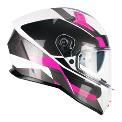 Casco Integral CGM 333G ONYX SPORT Grigio Rosa fluo