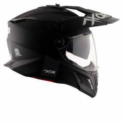 Casco Axor Shiro Adventure X-Cross Negro mate