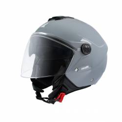 Casco Jet Unik Vertex con Gafas de sol Gris