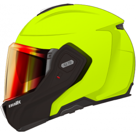 Casco Modular (abatible 180º) Flip Back Spectrum Yellow Black