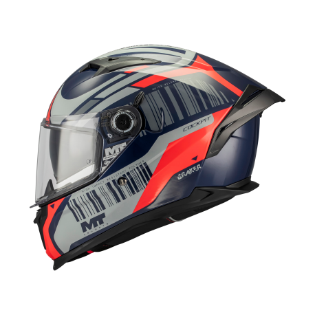Casco integral Mt Braker SV Cockpit C5 Brillo