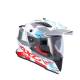 CASCO X-CROSS D/V X1 AXOR BLANCO ROJO