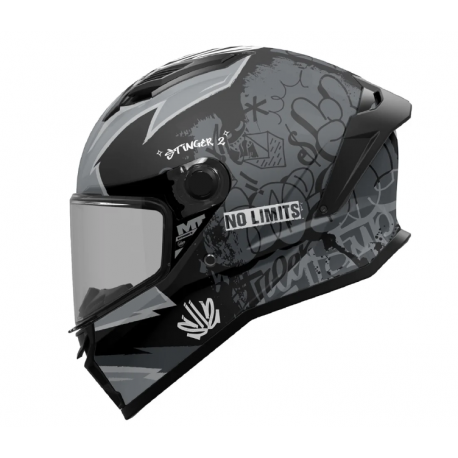 Casco integral Mt Stinger 2 Tagger B2 Mate