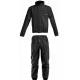 Traje de lluvia Acerbis 2 piezas impermeable con capucha Negro