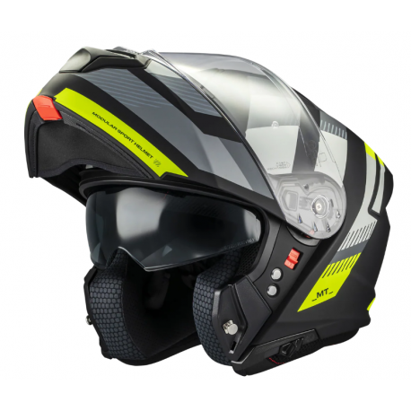 Casco Modular Mt Genesis SV Stroke B13 Mate Fluor