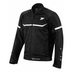 CHAQUETA SD-JR30.1 MOJAVE VERANO RACING HOMBRE NEGRA BLANCA