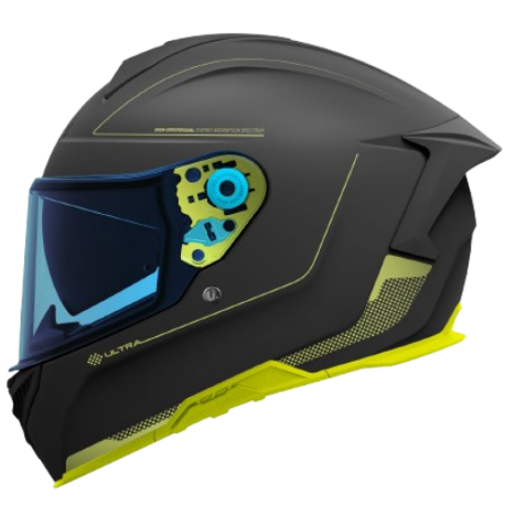 Casco Unik ULTRA microdot yellow