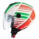 Casco Jet Unik Vertex ITALI con Gafas de sol