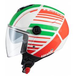 Casco Jet Unik Vertex ITALI con Gafas de sol