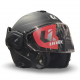 Casco Modular (abatible 180º) Flip Back Unik Negro Mate