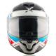 Casco Integral Axor Brutale Ryden Blanco Rojo